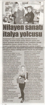 Nilayen İtalya Yolcusu
