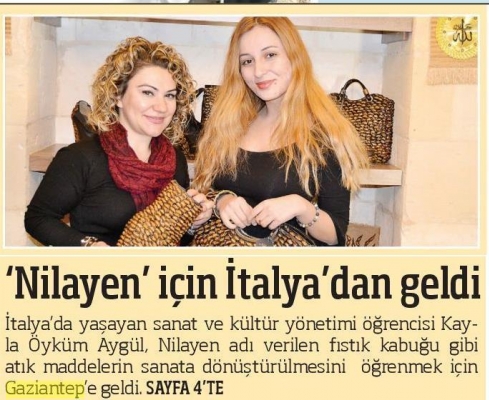 İtalya'dan Gaziantep'e