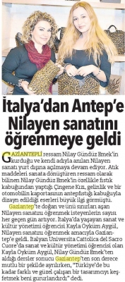 İtalya'dan Gaziantep'e