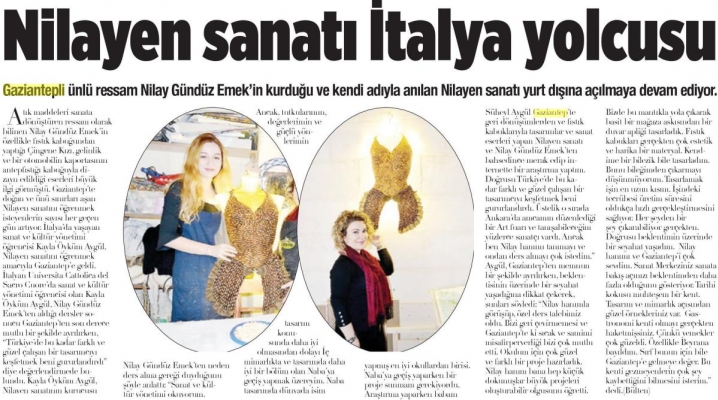 Nilayen İtalya Yolcusu